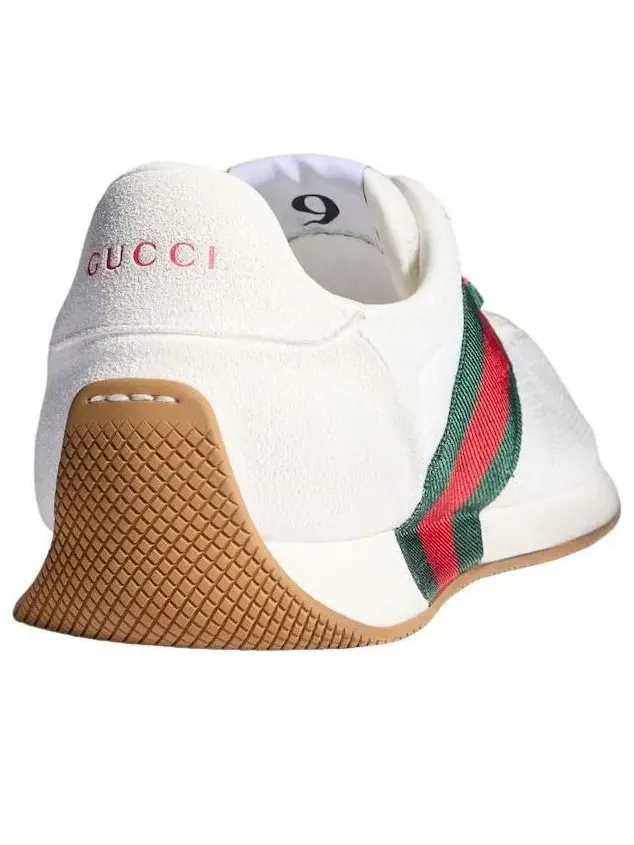 Мужские кроссовки с шнуровкой Tempo Gucci — изображение 7 из 7, белый