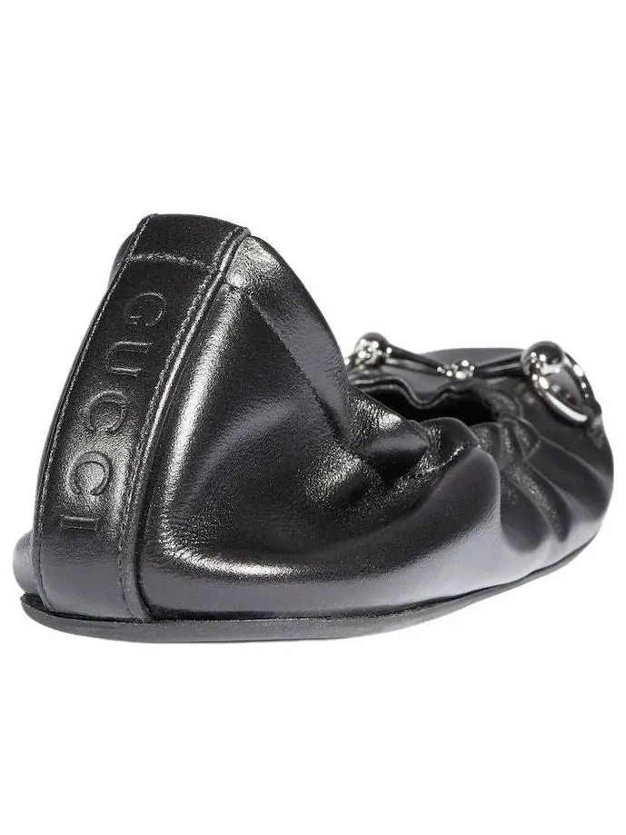 Балетки Gucci Prima, черные, 875322-AAF3Q-1000 — изображение 6 из 9, черный