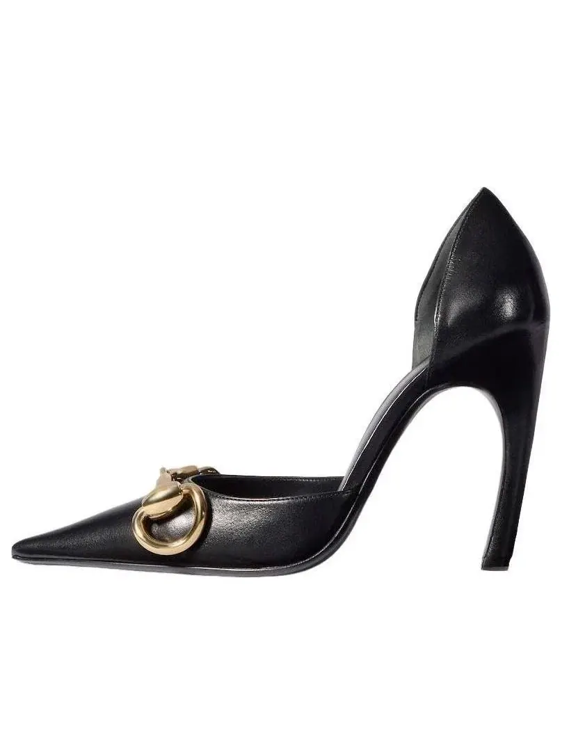 Женские туфли-лодочки на высоком каблуке с узким мысом Gucci Boulevard — изображение 1 из 8, черный