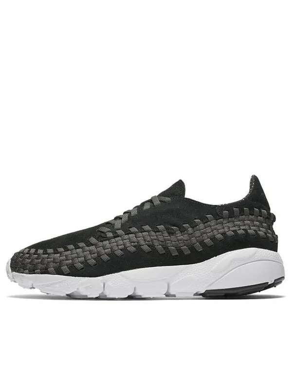 Кроссовки Nike Air Footscape спортивные с узором — изображение 1 из 4, черный/серый