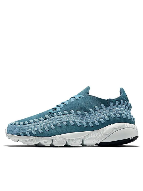 Кроссовки воздушные footscape плетеные Nike — изображение 1 из 4, синий/синий-синий