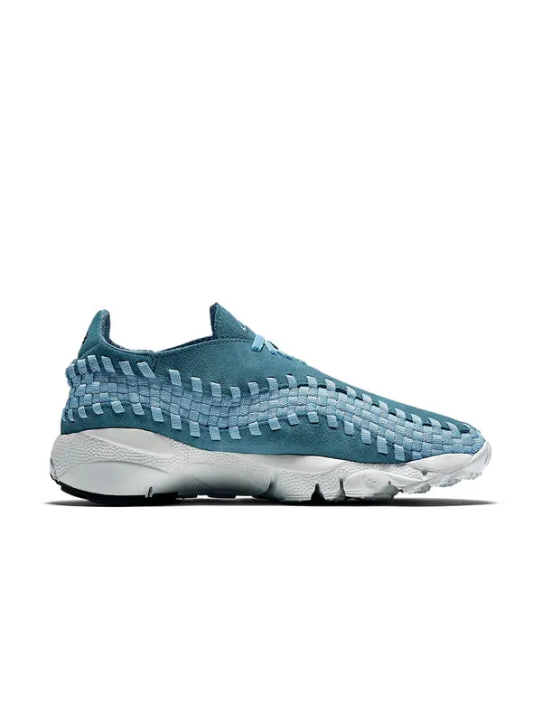 Кроссовки воздушные footscape плетеные Nike — изображение 2 из 4, синий/синий-синий