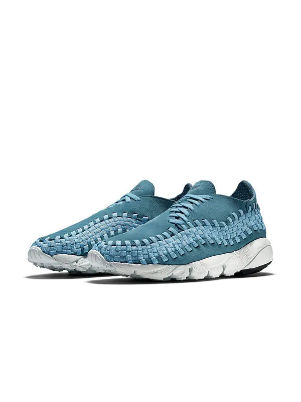 Кроссовки воздушные footscape плетеные Nike — изображение 3 из 4, синий/синий-синий