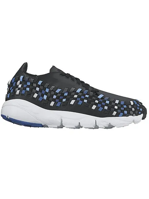 Кроссовки air footscape плетеные nm Nike — изображение 2 из 4, черный/синий