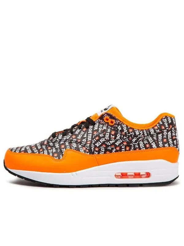 Кроссовки air max 1 Nike — изображение 1 из 4, оранжевый/черный