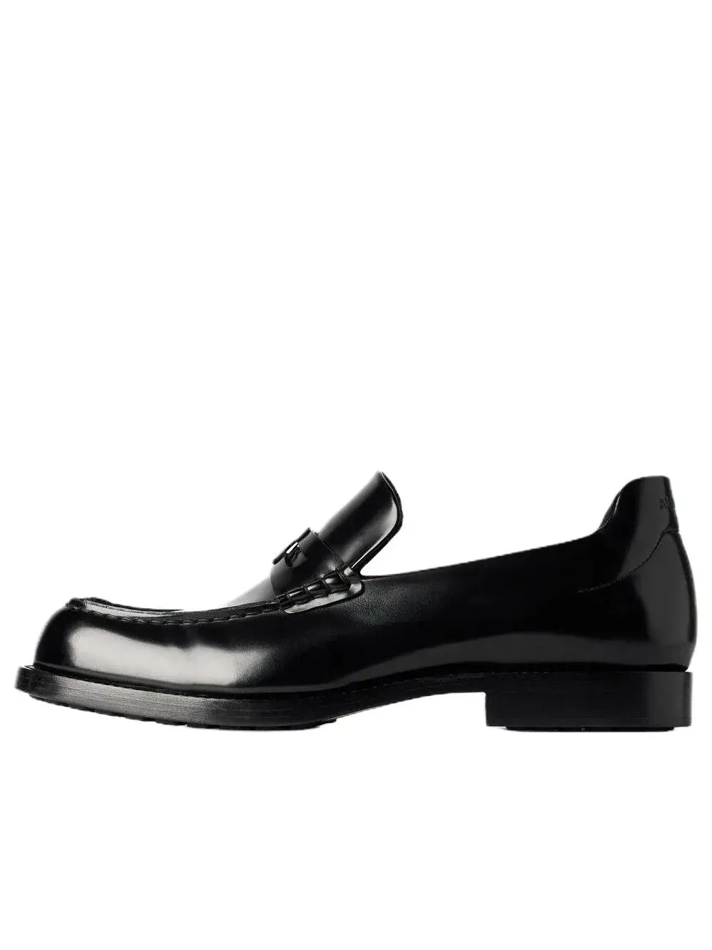 Мужские лоферы без шнуровки из телячьей кожи Balenciaga Comfy Loafer — изображение 1 из 4, черный