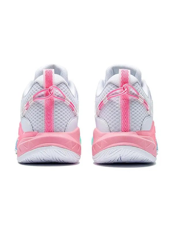 Кроссовки jlin-team v2 jeremy lin 'white neon pink' Xtep — изображение 3 из 4, белый/неоновый розовый