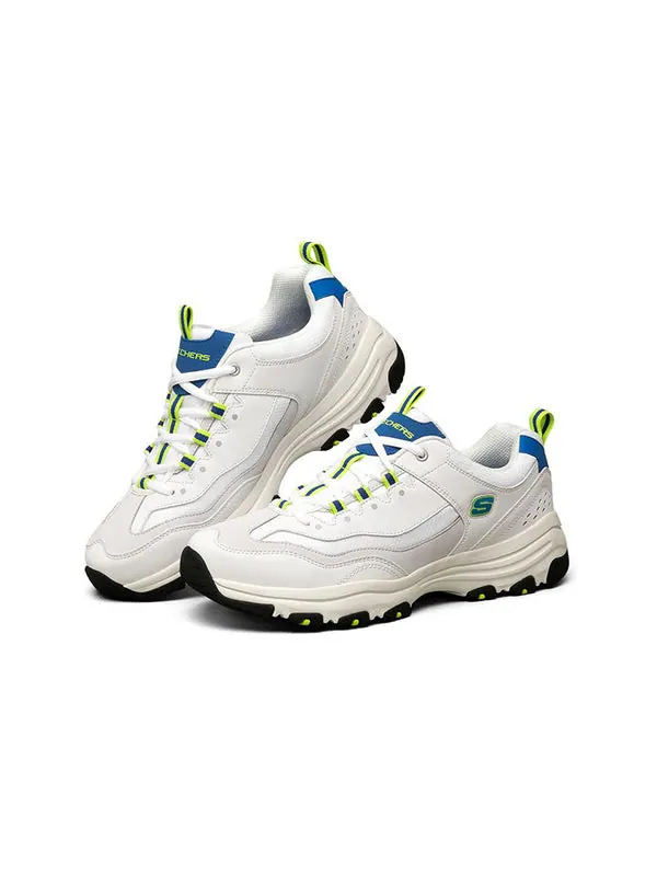 Кроссовки d'lites i-conik low-top running shoes white/blue Skechers — изображение 3 из 4, белый/синий
