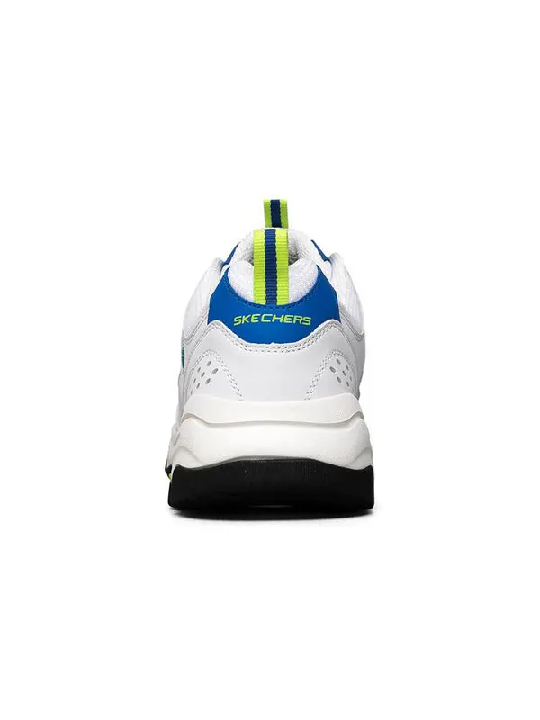 Кроссовки d'lites i-conik low-top running shoes white/blue Skechers — изображение 4 из 4, белый/синий