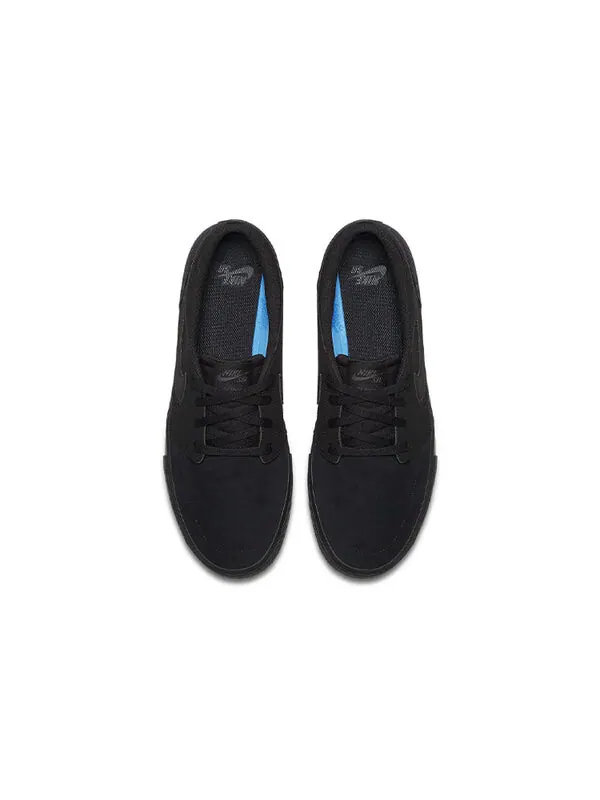 Кроссовки portmore 2 sb solar Nike — изображение 4 из 4, черный/черный