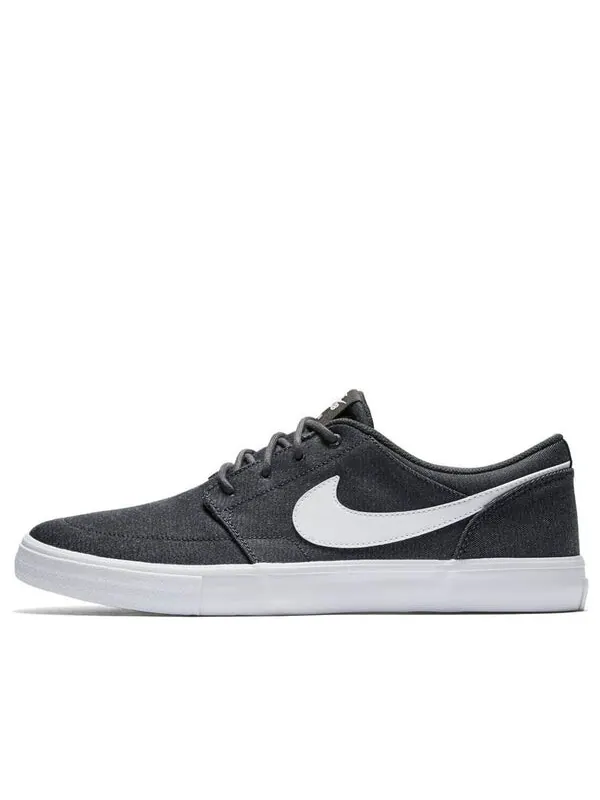 Кроссовки portmore 2 sb solar 'anthracite' Nike — изображение 1 из 4, белый черный