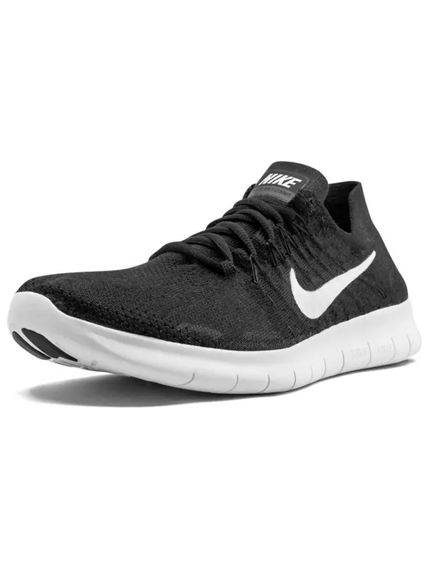 Кроссовки Nike Rn Flyknit 2017 — изображение 3 из 4, черный/белый