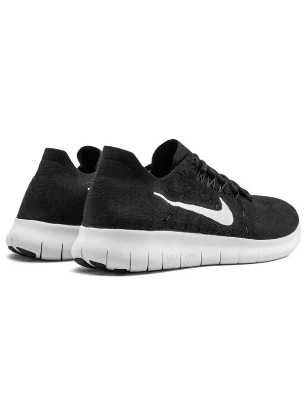 Кроссовки Nike Rn Flyknit 2017 — изображение 4 из 4, черный/белый