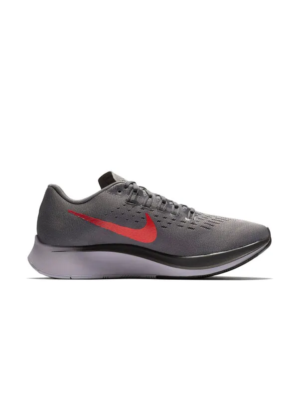 Кроссовки zoom fly 'gunsmoke' Nike — изображение 2 из 4, серый/фиолетовый/яркий