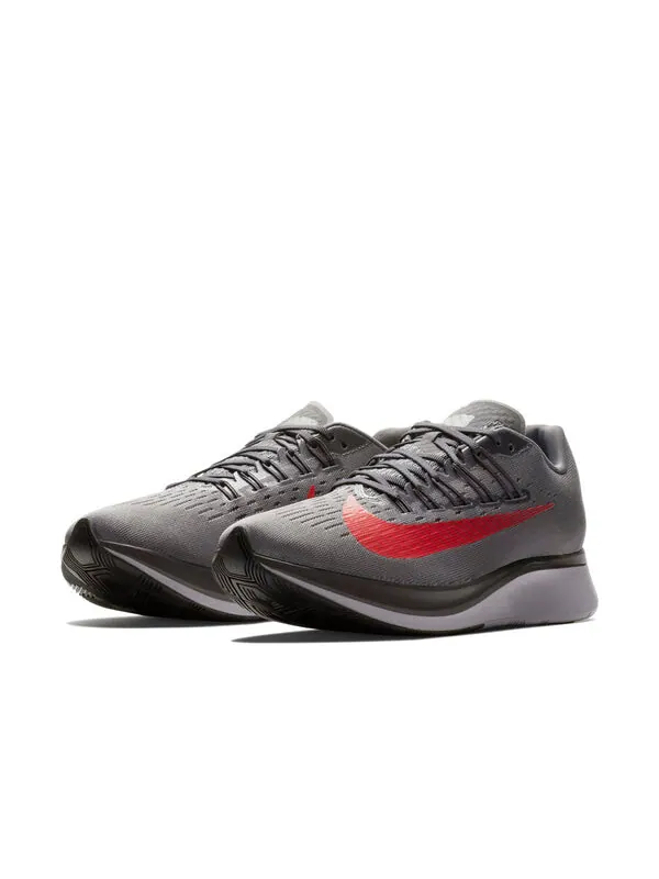 Кроссовки zoom fly 'gunsmoke' Nike — изображение 3 из 4, серый/фиолетовый/яркий