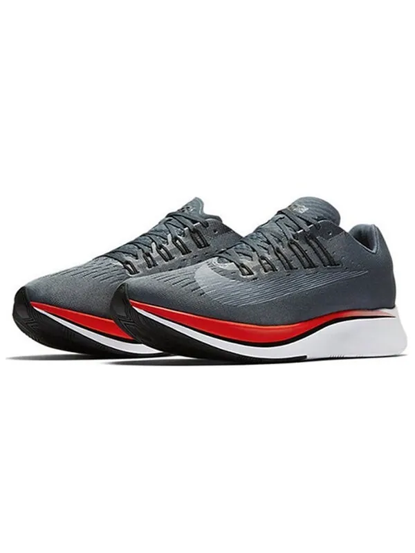Кроссовки zoom fly og Nike — изображение 2 из 3, серый/оранжевый