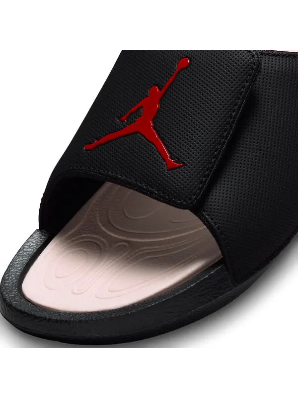 Тапочки hydro 6 университетский оттенок заката Air Jordan — изображение 3 из 4, черный/красный