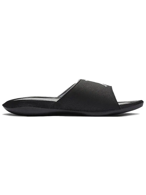 Тапочки hydro 6 retro slide 'black' Air Jordan — изображение 2 из 4, черный/белый/серый