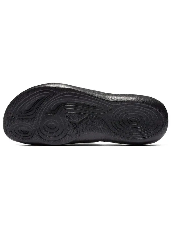 Тапочки hydro 6 retro slide 'black' Air Jordan — изображение 4 из 4, черный/белый/серый