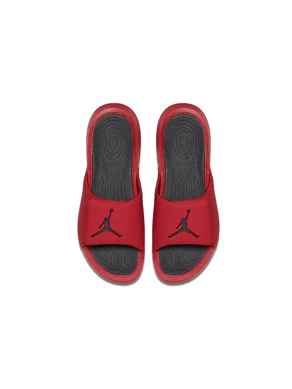 Тапочки Air Jordan Hydro 6 Slide 'Gym Red Black' — изображение 3 из 4, красный/черный