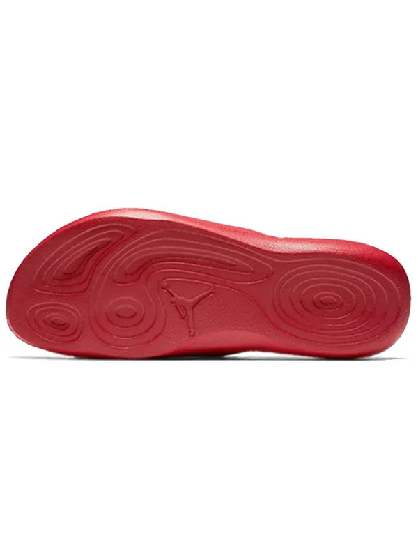 Тапочки Air Jordan Hydro 6 Slide 'Gym Red Black' — изображение 4 из 4, красный/черный