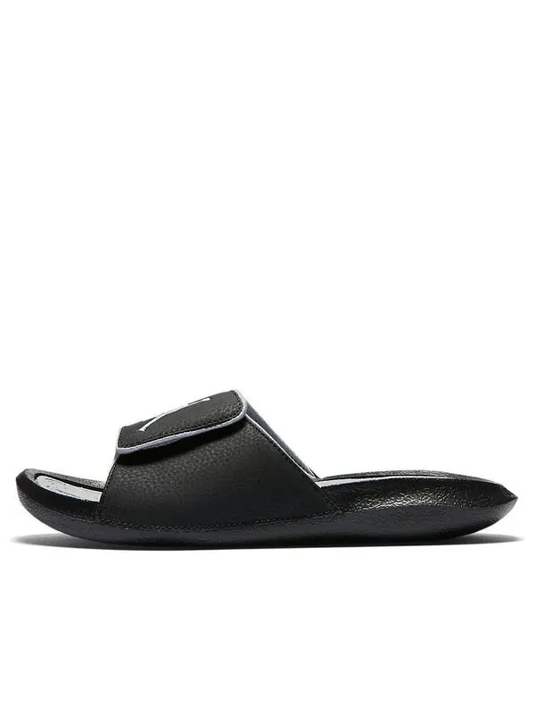 Тапочки hydro 6 slide 'black' Air Jordan — изображение 1 из 3, черный