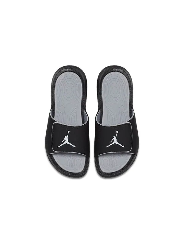 Тапочки hydro 6 slide 'black' Air Jordan — изображение 2 из 3, черный