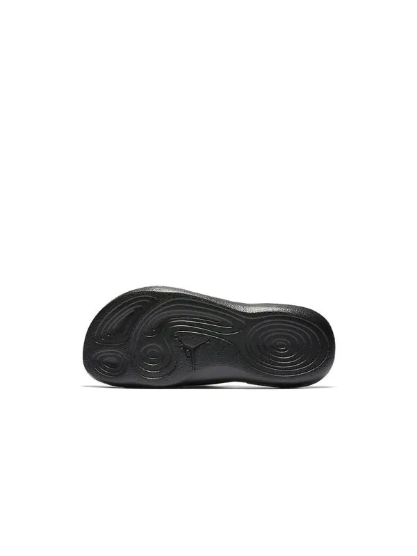 Тапочки hydro 6 slide 'black' Air Jordan — изображение 3 из 3, черный