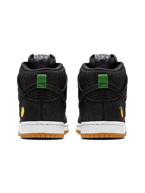 Кроссовки x david chang sb dunk high pro Nike — изображение 3 из 4, черный/белый/оранжевый