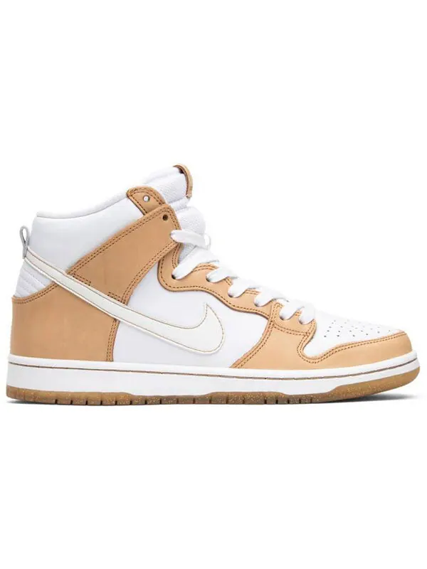 Кроссовки x premier sb dunk high trd Nike — изображение 2 из 4, белый/бежевый