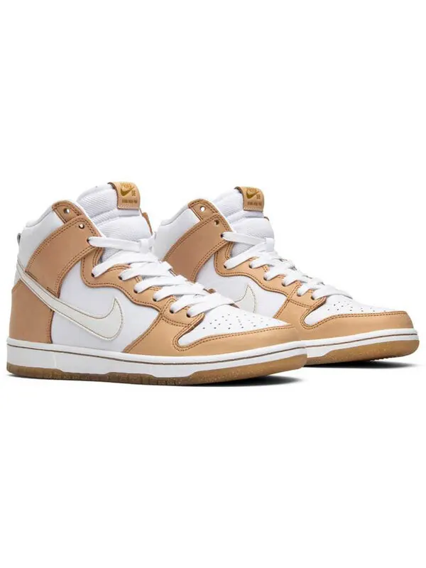 Кроссовки x premier sb dunk high trd Nike — изображение 3 из 4, белый/бежевый