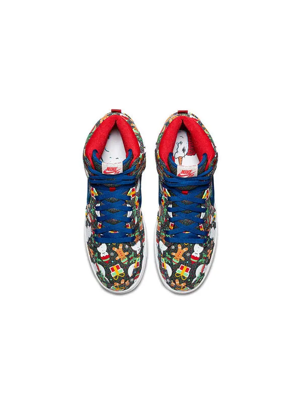 Кроссовки x concept sb dunk pro высокие Nike — изображение 3 из 4, черный/синий