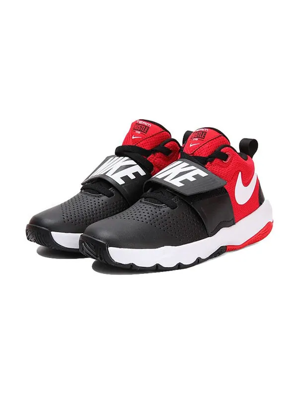 Кроссовки команда hustle d8 Nike — изображение 3 из 4, черный/белый-красный