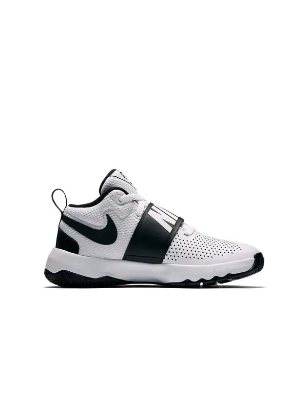 Кроссовки команда hustle d8 Nike — изображение 2 из 4, белый/черный