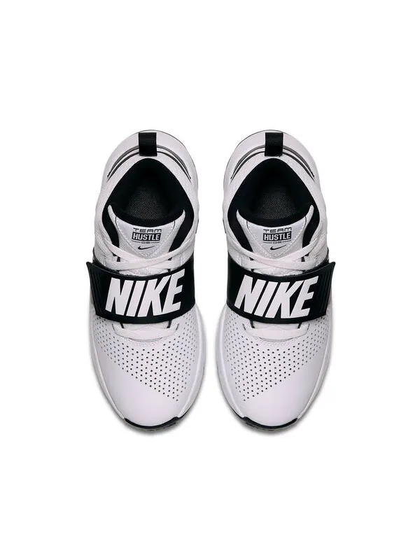 Кроссовки команда hustle d8 Nike — изображение 4 из 4, белый/черный