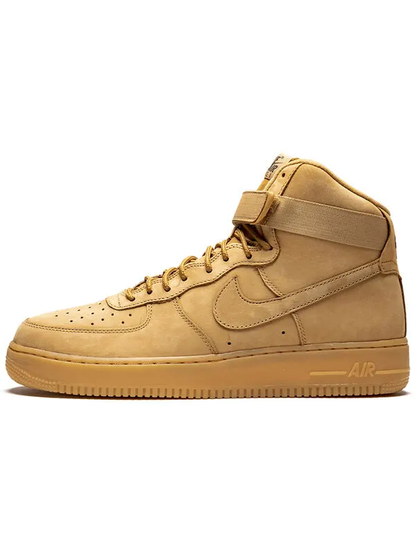 Кроссовки air force 1 high '07 lv8 wb 'flax' Nike — изображение 2 из 4, желтый
