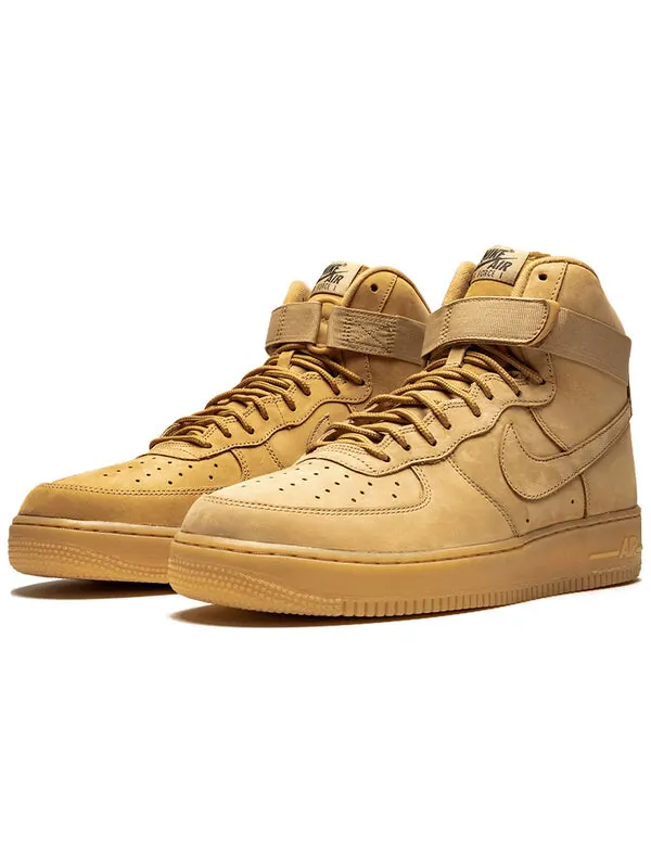 Кроссовки air force 1 high '07 lv8 wb 'flax' Nike — изображение 4 из 4, желтый
