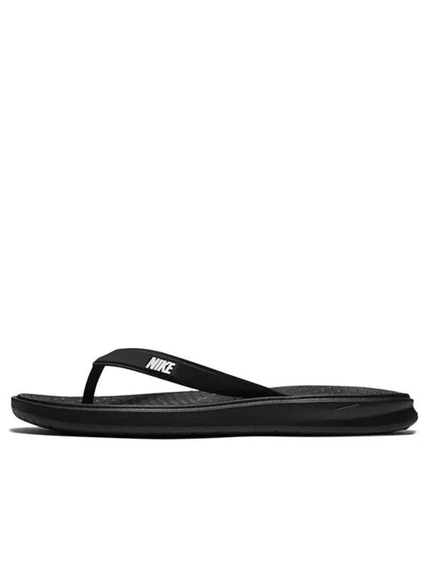 Тапочки solay thong 'black' Nike — изображение 1 из 4, черный
