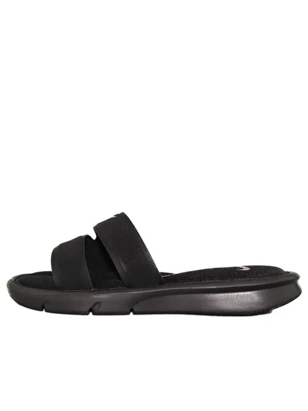 Тапочки ultra comfort slide 'black white' Nike
