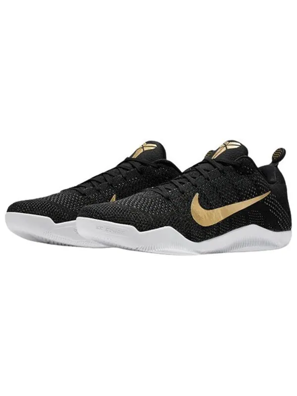 Кроссовки kobe 11 elite low Nike — изображение 2 из 4, черный/золотистый-черный