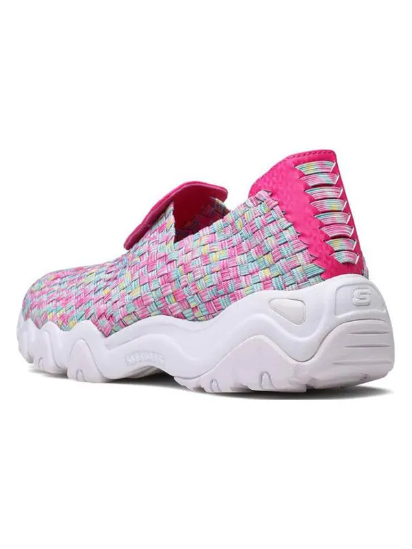 Кроссовки dlites 2.0 'pink rainbow' Skechers — изображение 4 из 4, розовый/мульти