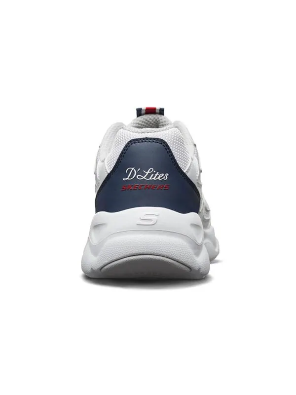 Кроссовки d'lites airy 'white blue red' Skechers — изображение 4 из 4, белый/синий/красный