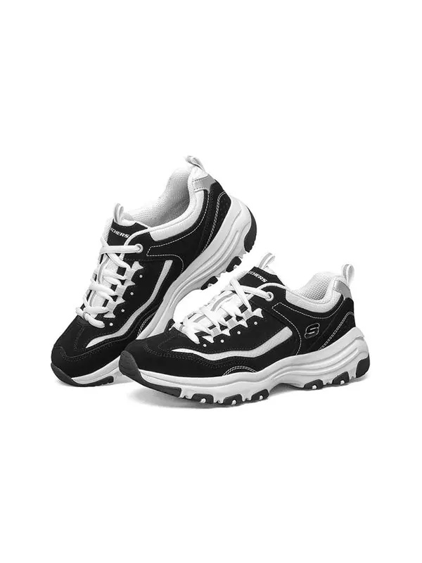 Кроссовки i-conik low gs black/white Skechers — изображение 3 из 4, черный/белый