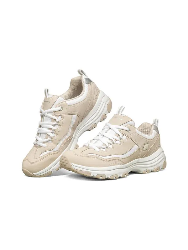 Кроссовки i-conik low-top gray/brown Skechers — изображение 3 из 4, коричневый