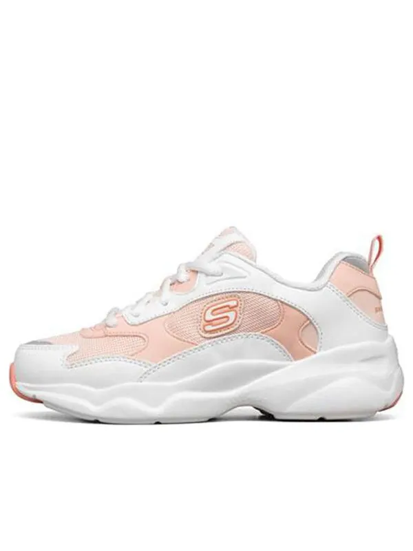 Кроссовки d lites airy sneakers white/orange Skechers — изображение 1 из 4, белый/оранжевый