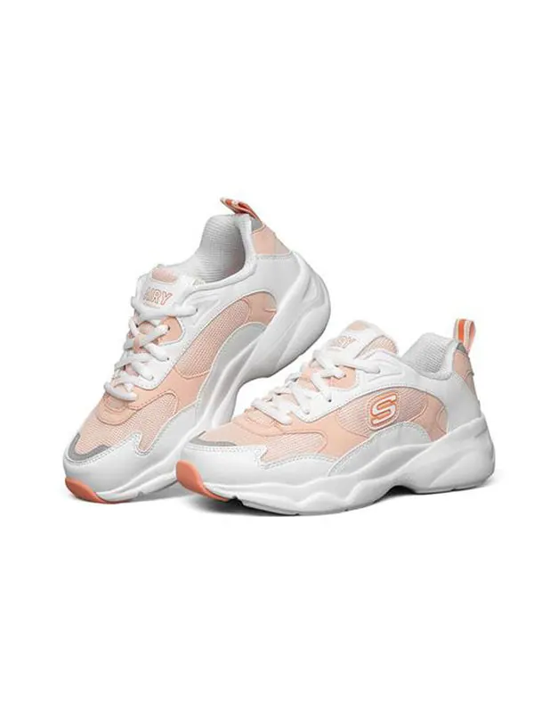 Кроссовки d lites airy sneakers white/orange Skechers — изображение 3 из 4, белый/оранжевый
