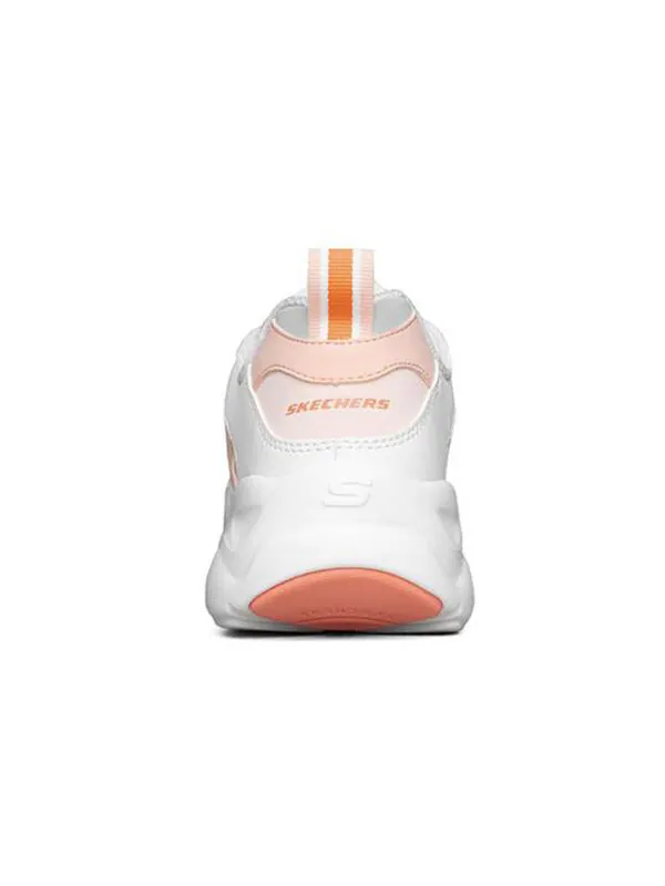 Кроссовки d lites airy sneakers white/orange Skechers — изображение 4 из 4, белый/оранжевый