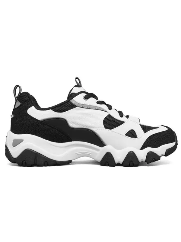Кроссовки d lites 2.0 sport shoes black/white Skechers — изображение 2 из 4, черный/белый