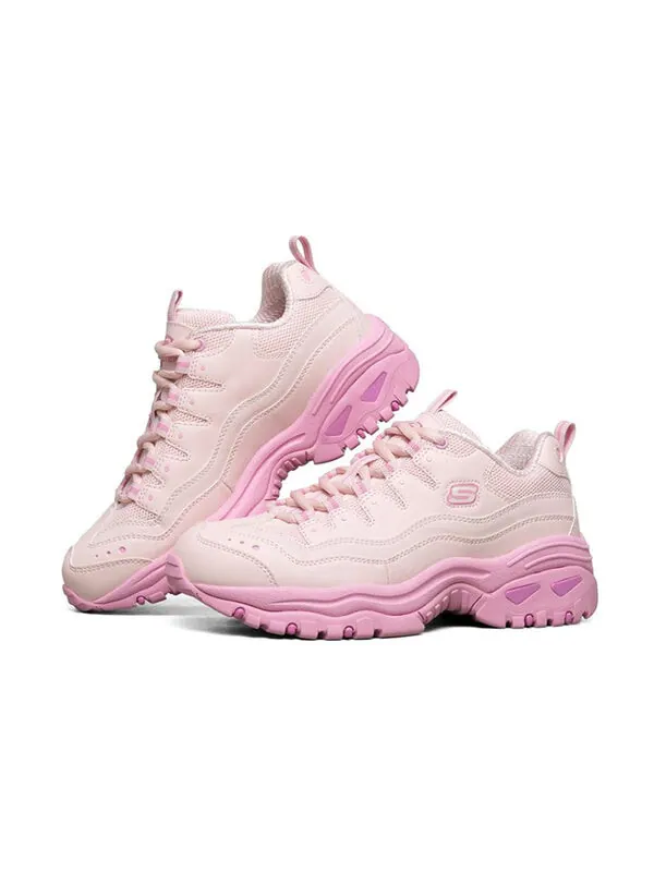 Кроссовки energy daddy shoes pink/red Skechers — изображение 3 из 4, розовый
