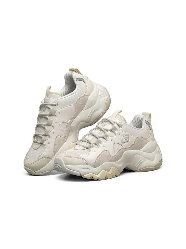 Кроссовки d'lites 3.0 low chunky shoes white Skechers — изображение 3 из 4, белый